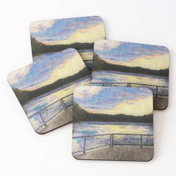 Item preview, Kent Lake - Sunset designed and sold by Masonart44.