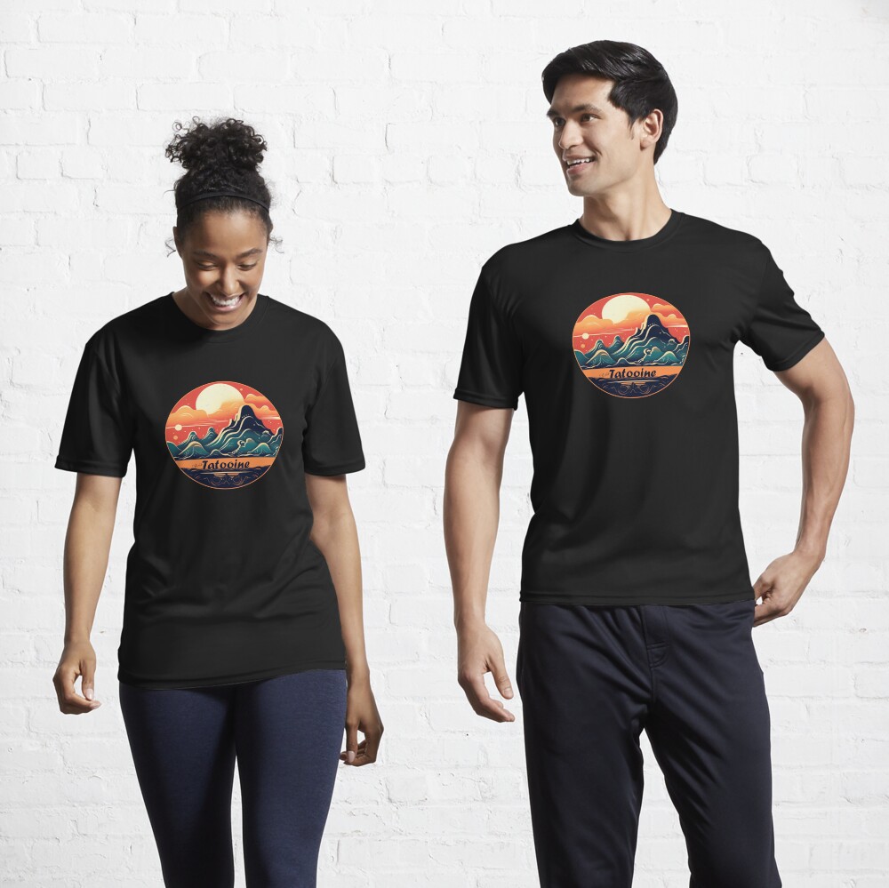 Vista previa del artículo con la obra «Camiseta deportiva», diseñado y vendido por NoobsDesign.