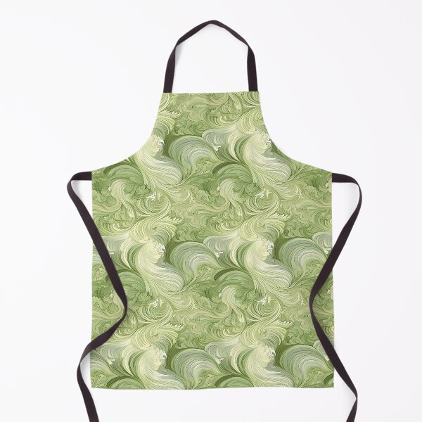 Item preview, Whirlpool Pattern #2 Light Green Earthy Tones designed and sold by ARTficiallyAnon.