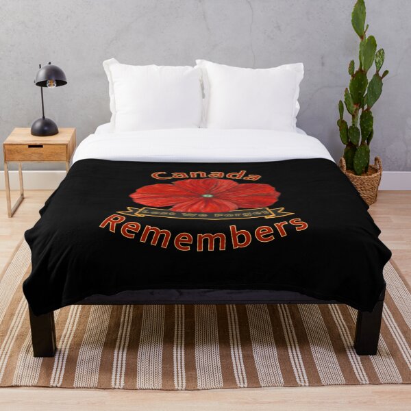Item preview, Canadian Remembrance Day Canada Remembers Lest We Forget designed and sold by H3designs.