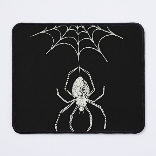 Item preview, spider embroidery designed and sold by Scribbles Aboo.