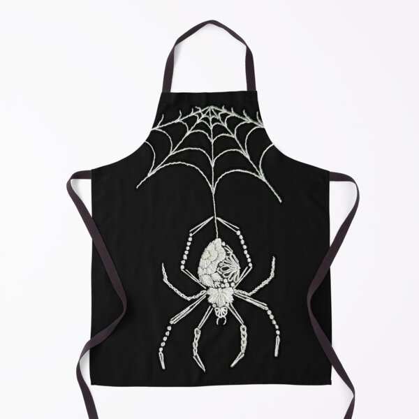 Item preview, spider embroidery designed and sold by Scribbles Aboo.