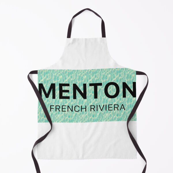 Item preview, Menton French Riviera on water background designed and sold by DavidMay.