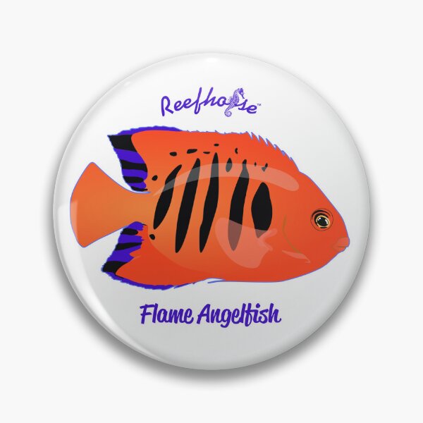 Item preview, Flame Angelfish designed and sold by KaplanCrypto.
