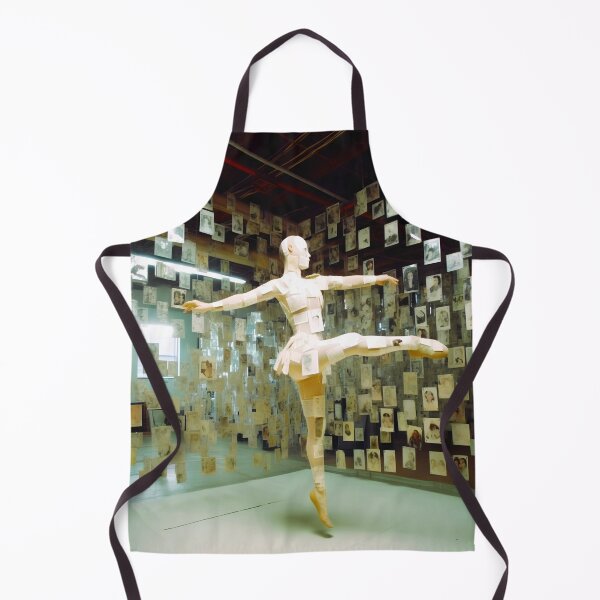 Item preview, canvas Choreography: Dancing Girl Amidst Art" designed and sold by SheenSnazx.