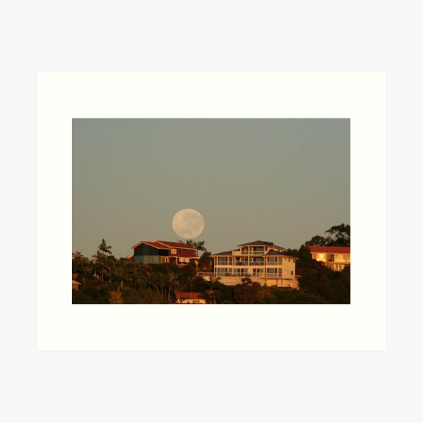 Tugan Moon Art Print