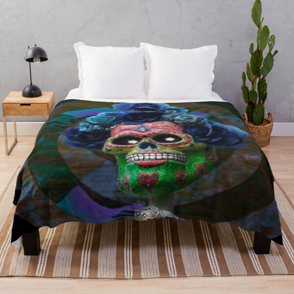 Item preview, Dia de los Muertos Lady designed and sold by heatherfriedman.