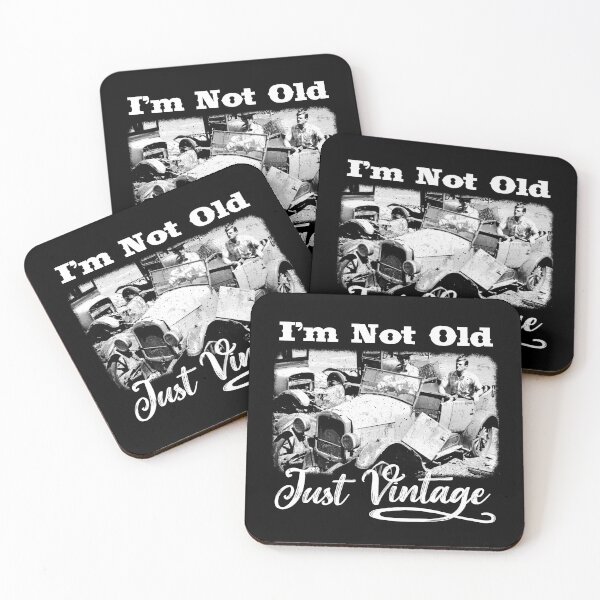 Item preview, I'm Not Old, Just Vintage Grandfather's Speedster designed and sold by JessicaAmber.
