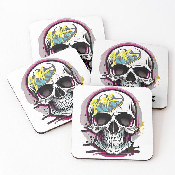 Item preview, Skull Graffiti Urban style - T-Shirt designed and sold by PrintyArts.