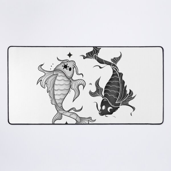 Item preview, Sun and Moon Koi Fish designed and sold by Sonoyin.