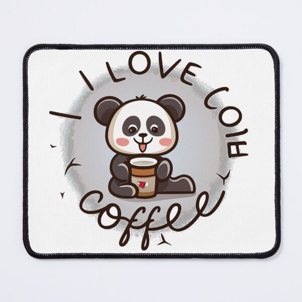 Artikel-Vorschau von Panda Love for Coffee-Kollektion 7, designt und verkauft von luizartemove.