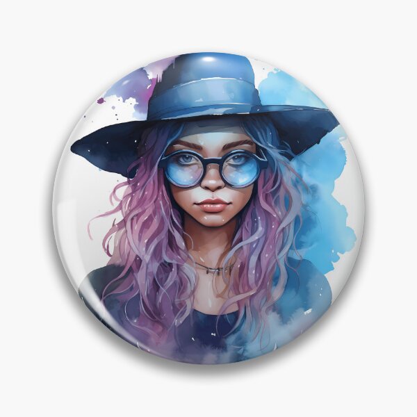 Item preview, Young Watercolor Witch designed and sold by RaineDDesigns.