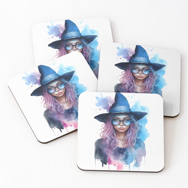 Item preview, Young Watercolor Witch designed and sold by RaineDDesigns.