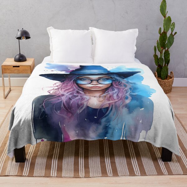 Item preview, Young Watercolor Witch designed and sold by RaineDDesigns.