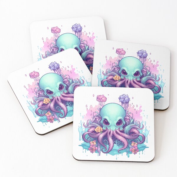 Item preview, Angry Pastel Cthulu designed and sold by AnalyticalDream.