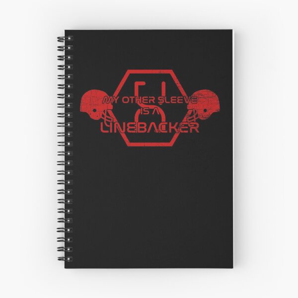Item preview, My other sleeve is a linebacker - red designed and sold by prunstedler.