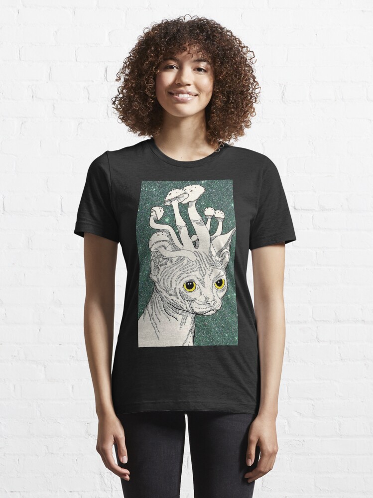 the head cat t shirt