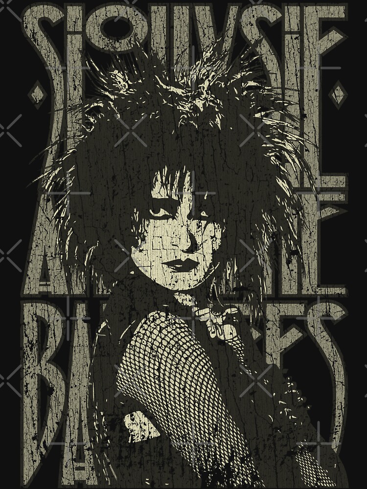 Thumbnail 7 of 7, Classic T-Shirt, Siouxsie & The Banshees 1982 designed and sold by AstroZombie6669.