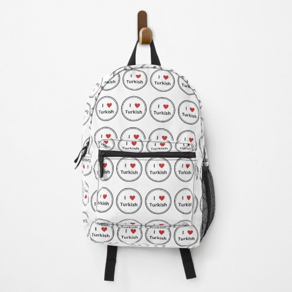 Item preview, Black and white circle of i love turkish designed and sold by language-des.