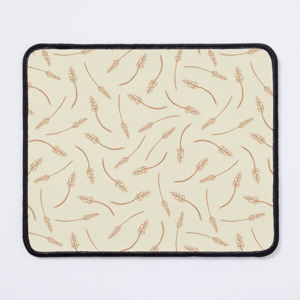 Item preview, Hand Drawn Wheat Stalks pattern - tan and cream designed and sold by Crystal Hayden.