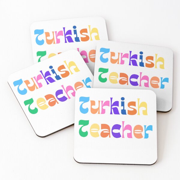 Item preview, Colorful and fun Turkish teacher design designed and sold by language-des.