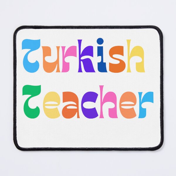 Item preview, Colorful and fun Turkish teacher design designed and sold by language-des.