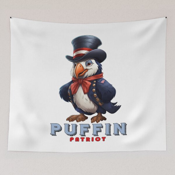 Item preview, Puffin Along - Whimsical Bird Adventures designed and sold by ⭐Beatiful House⭐.