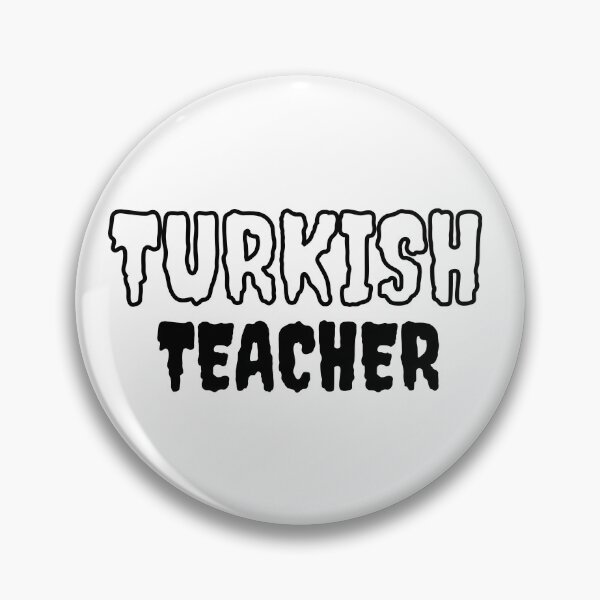 Item preview, Turkish teacher scary letters designed and sold by language-des.