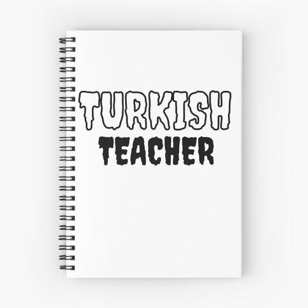 Item preview, Turkish teacher scary letters designed and sold by language-des.