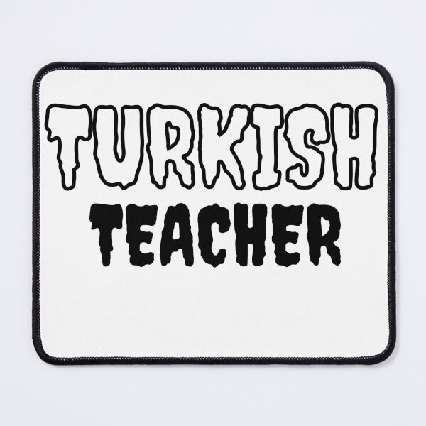 Item preview, Turkish teacher scary letters designed and sold by language-des.