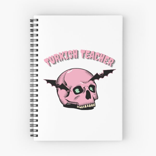 Item preview, Turkish Teacher Halloween Skull designed and sold by language-des.