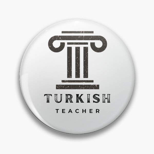 Item preview, Turkish teacher textured column designed and sold by language-des.