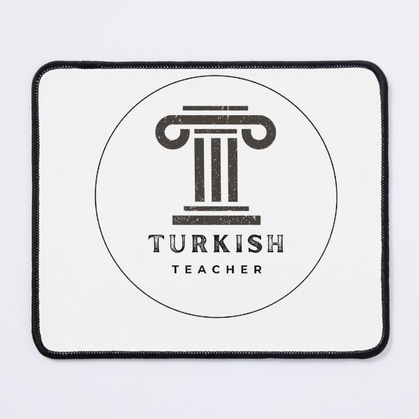 Item preview, Turkish teacher textured column designed and sold by language-des.
