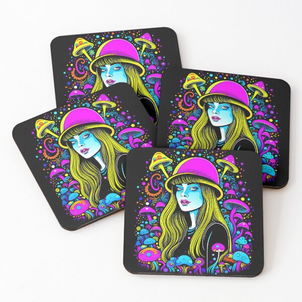 Item preview,  Sweet girl style Psychedelics - T-Shirt designed and sold by PrintyArts.