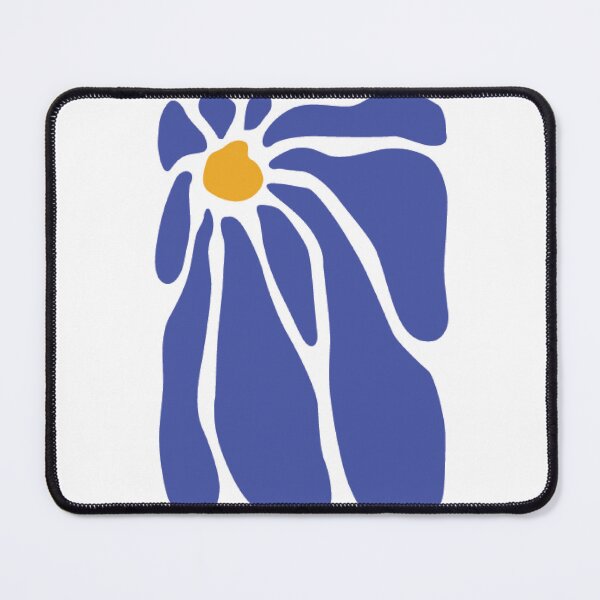 Item preview, Matisse Da blues , flower cut outs, Gallery art, scandivian art designed and sold by shreya ranjan.