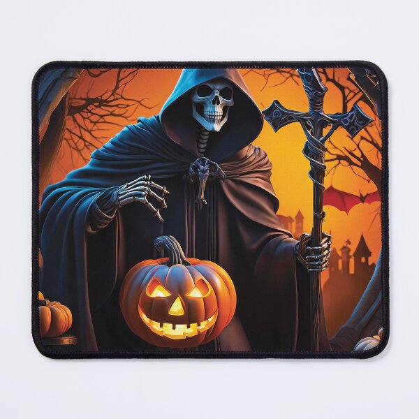 Item preview, Autumn Whispers: Halloween Grim Reaper Riddle designed and sold by Noorkin.