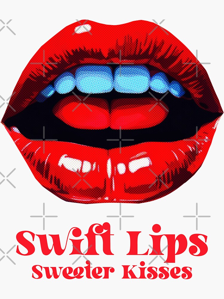Taylor Swift - Linen Pencil Case 'Red Lips