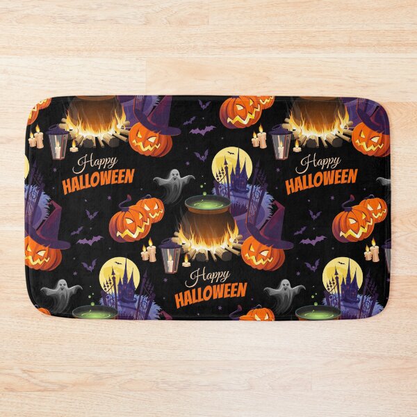 Item preview, Happy Halloween Pumpkin Faces -  Cute Halloween Art designed and sold by solrevolver.