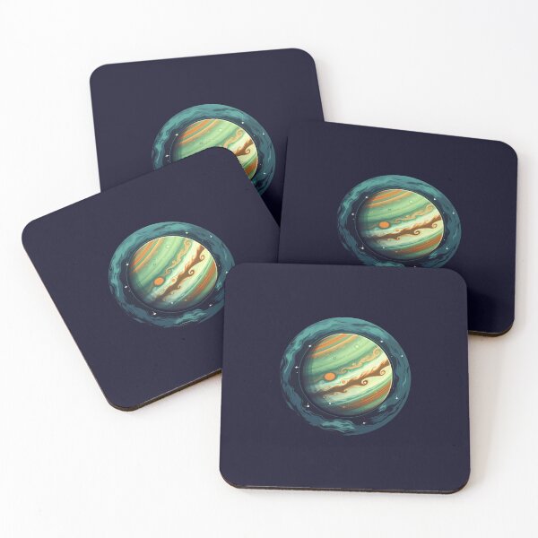 Item preview, Gaseous Jupiter surrounded by thick atmosphere designed and sold by FuturITsic.Synthography.