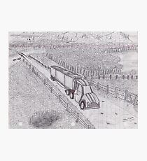 Country-Side Truck Photographic Print