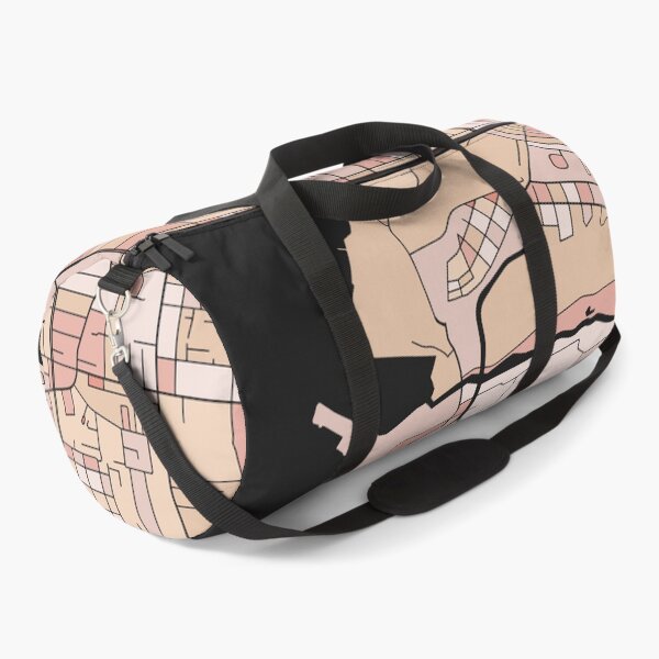 Item preview, Anchorage Map Pattern in Soft Pink Pastels designed and sold by PatternMaps.