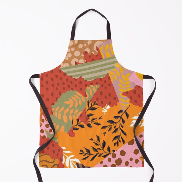 Item preview, Colorful Abstract Geometric Botanical Floral Leaves Seamless Pattern designed and sold by CapturedByeJ.