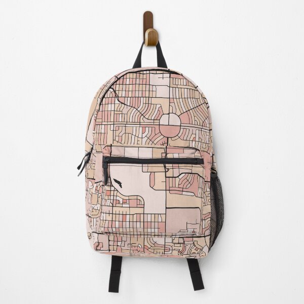 Item preview, Aurora Map Pattern in Soft Pink Pastels designed and sold by PatternMaps.