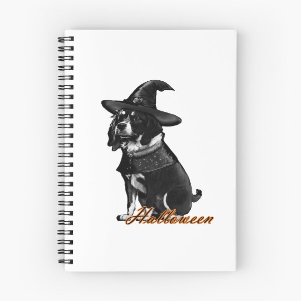 Item preview, Cute Witch Dog Halloween  Hallows Eve Art  designed and sold by sdartproject.