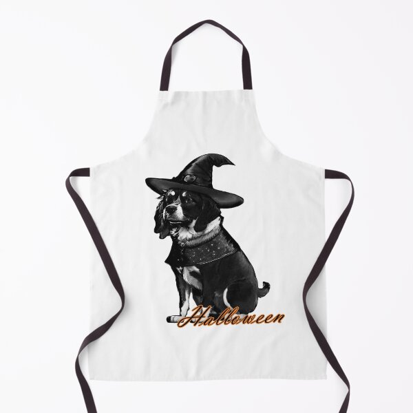 Item preview, Cute Witch Dog Halloween Hallows Eve Art designed and sold by sdartproject.