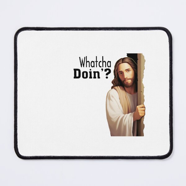 Item preview, jesus is watching meme designed and sold by Nice En.