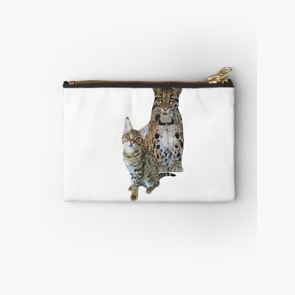 Item preview, Cat and clouded leopard designed and sold by obscurite.