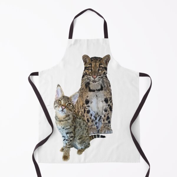 Item preview, Cat and clouded leopard designed and sold by obscurite.