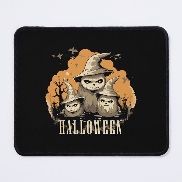 Item preview, Witch-Hat Zombie Ghosts: Halloween Forest designed and sold by BNCH44.