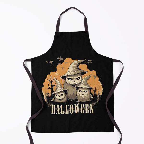 Item preview, Witch-Hat Zombie Ghosts: Halloween Forest designed and sold by BNCH44.
